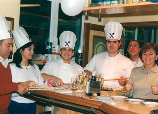 En la bodega Castillo de Monjardín