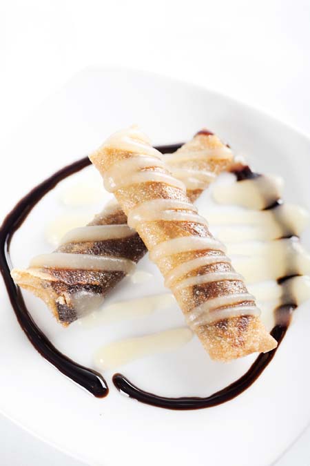 Crujiente de morcilla