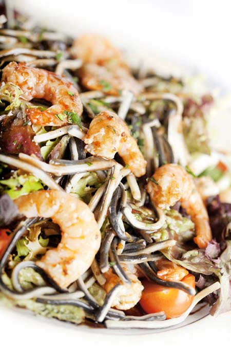 Ensalada templada de la casa