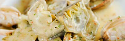 Alcachofas con almejas