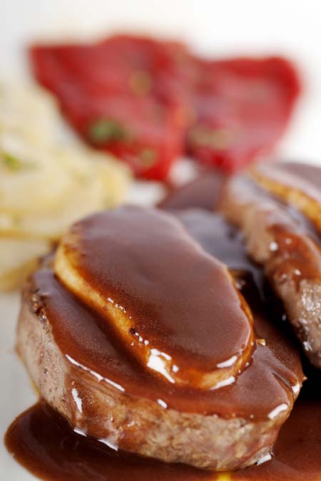 Solomillo al foie